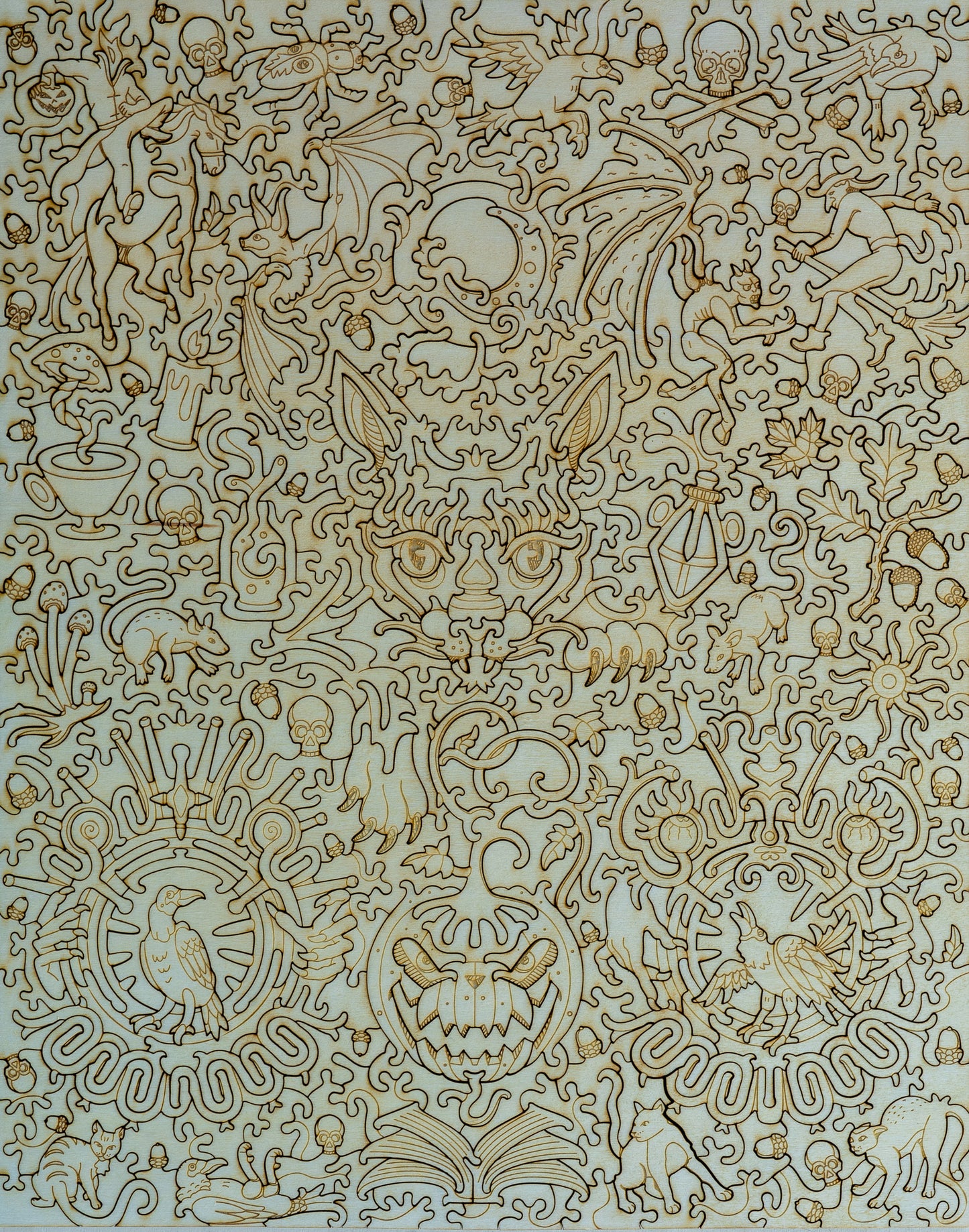 Puzzle en bois personnalisé