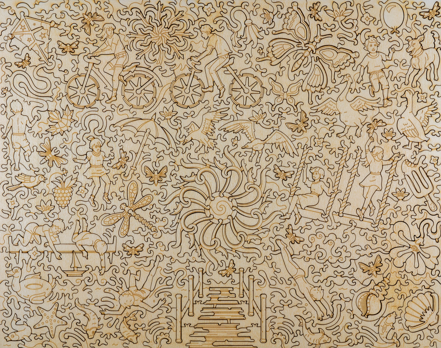 Custom Wooden Puzzle