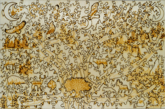 Puzzle en bois personnalisé