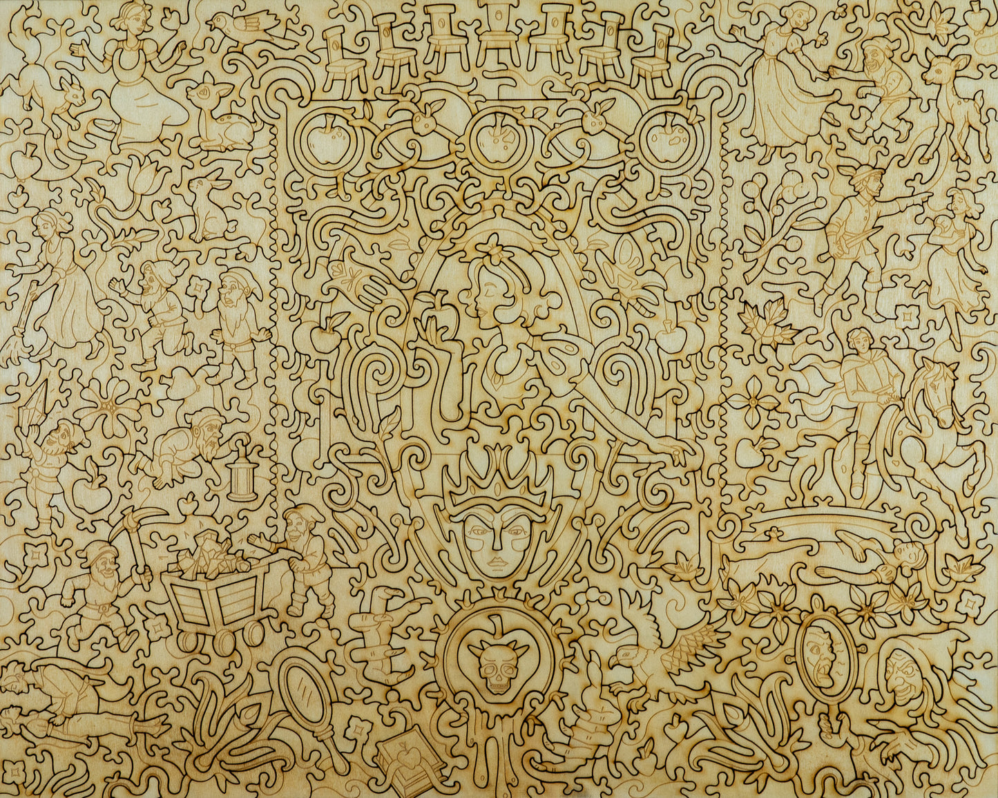 Puzzle en bois personnalisé