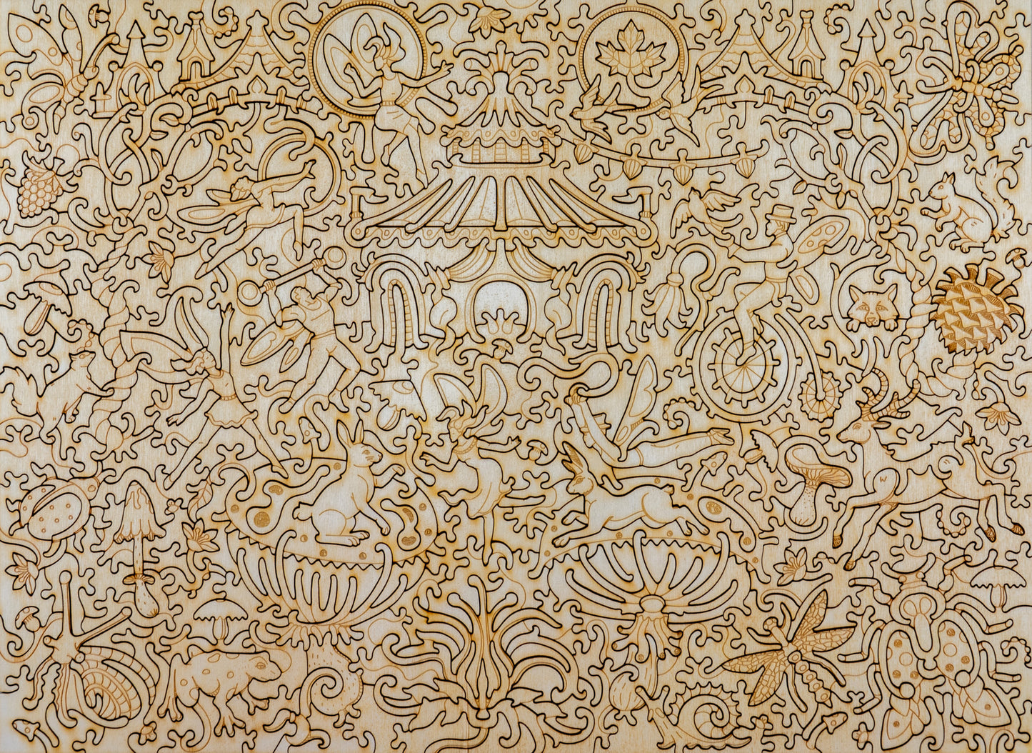 Puzzle en bois personnalisé