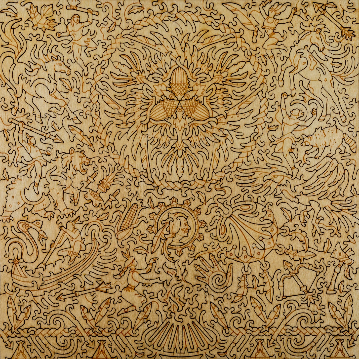 Custom Wooden Puzzle